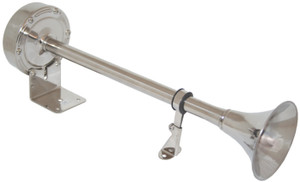 Horn Stainless Single 24V