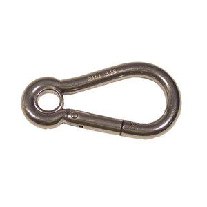 Hook 11mm Stainless Steel Carbine - Bulk