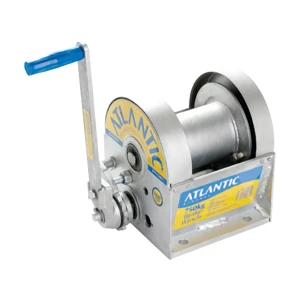 Atlantic Manual Trailer Winch - Self Actuating Brake - 211962
