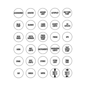 BEP Nameplates for Circuit Identification - 113717