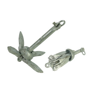 BLA Folding Anchor - Galvanised - 146478