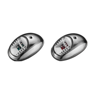 BLA Navigation Lights - LED Side Mount Stainless Steel