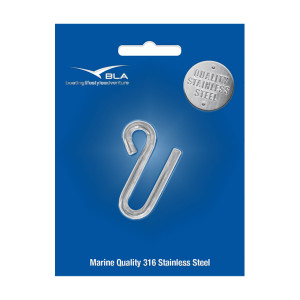 BLA 'S' Hooks - Stainless Steel - 164404P