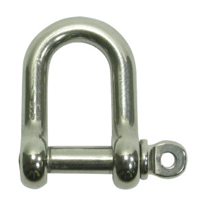 BLA Standard D-Shackles - Stainless Steel - 161012