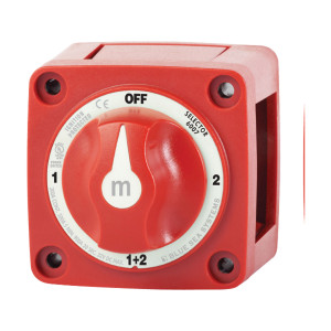Blue Sea System M Series Battery Switch - Dual Circuit & Dual Circuit Plus - BS-6007B