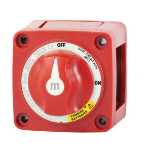 Blue Sea System M Series Battery Switch - Dual Circuit & Dual Circuit Plus - BS-6011B