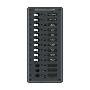 Blue Sea Systems DC Branch Circuit Breaker Panels - BS-8376B
