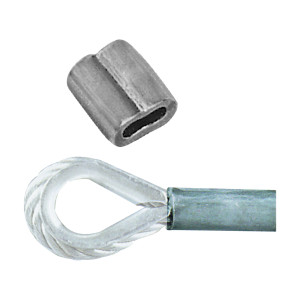 Clamp Swages - Nickel Plated Copper - 162150