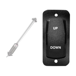 Hatch Lift Rocker Switch Kit - 12 & 24-Volt \