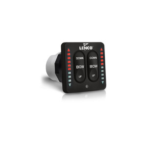 Lenco LED Indicator (Two-Piece) Switch Kit - 12 & 24-Volt \
