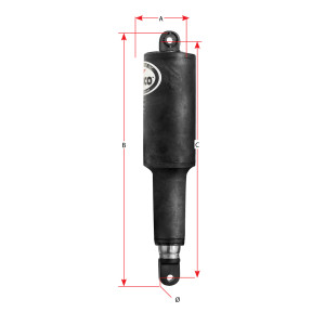 Lenco Trim Tab Actuators - 12 & 24 Volt Models - 312610