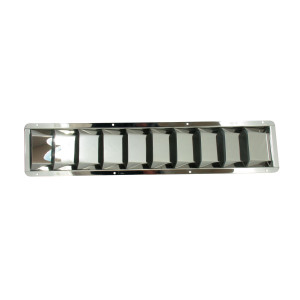 Louvre Vents - Stainless Steel Flat Top - 175010