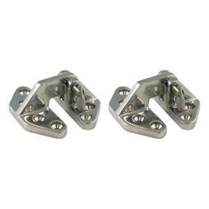 Marine Town Hatch Hinge - Cast Stainless Steel
