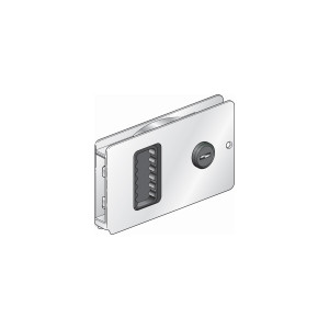 SouthCo Flush Sliding or Bi-fold Door Locks - 193092