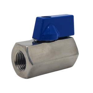 Mini Female/Female Ball Valve - 1/8"
