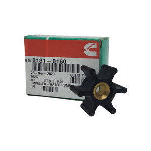 Onan Genuine Marine Generator Raw Water Pump Impeller - 131-0160