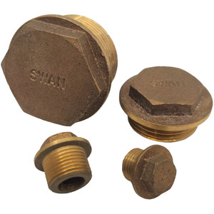 Bronze Threaded Plug - 1-1/2"