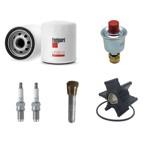 Kohler Petrol Marine Generator Service Kit - 4EF, 5E, 6EF & 7E - Genuine Sherwood Impeller