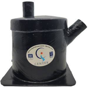 Vernalift Side Angle In/Top Out Marine Muffler - 5"