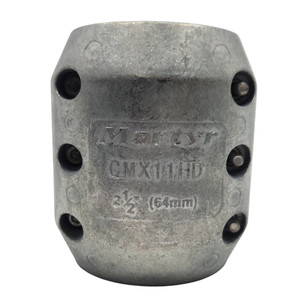 Heavy Duty 6 Bolt Aluminium Marine Propeller Shaft Anode - 2"