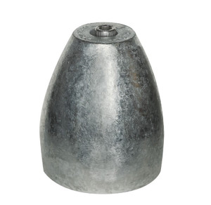 Zinc Marine Propeller Shaft Nut Anode - 7/8"