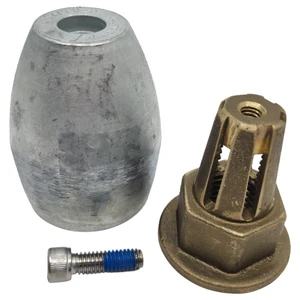 Zinc Marine Propeller Shaft Anode with Bush - 1-3/8"