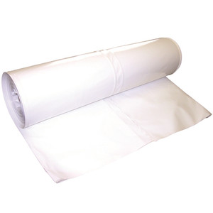 White Fire Retardant Shrink Wrap Film - 26ft x 160ft - 7 Mil