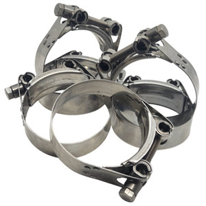 Heavy Duty Stainless Steel Bolt Hose Clamp - 68-73mm