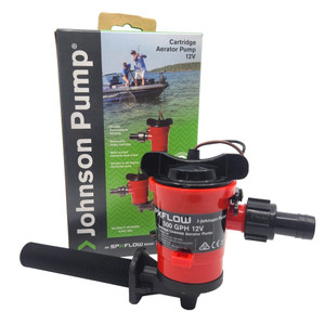 Aerator Pump 90 Degree 12V 500GPH - 32-3850