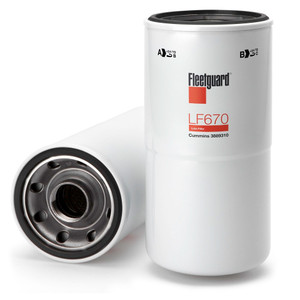Fleetguard Marine Engine Oil Filter - LF670