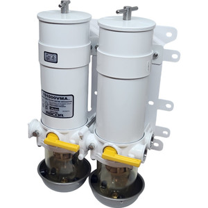 Racor Genuine Dual 1000VMA Fuel Water Separator Assembly - 751000VMA10