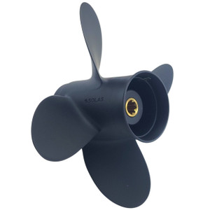 Mariner 9.9-25HP Aluminium 4 Blade Propeller Replacement Solas Amita 4 - 10.2" Diameter 11" Pitch