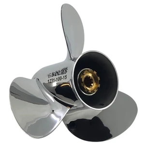Mariner 9.9-25HP Replacement Stainless Steel New Solas Saturn Propeller - 10" Diameter 14" Pitch