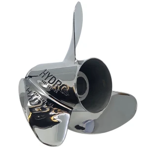 Mariner 40-140HP Solas Rubex Hydro Stainless Steel 3 Blade Propeller - 13.13" Diameter 18" Pitch