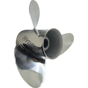 Mercury 40-140HP Solas Rubex Hydro Stainless Steel 3 Blade Propeller - 13.13" Diameter 20" Pitch