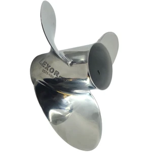 Mercury 90-300HP Solas Rubex L3 Plus Stainless Steel Left Hand Propeller - 15.75" Diameter 21" Pitch