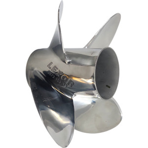 Honda 115-350HP Solas Rubex L4 Stainless Steel Left Hand Propeller - 15.25" Diameter 20" Pitch