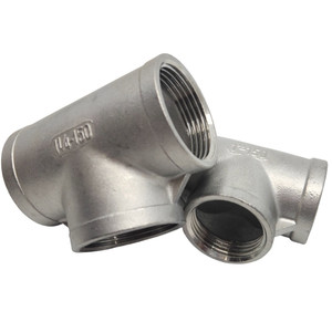 Stainless Steel Threaded Tee - 1/2"