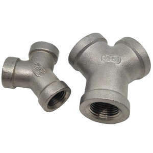 Stainless Steel Threaded Y Fitting - 3/8"