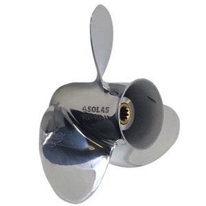 Yamaha 20-30HP 10 Spline New Saturn 3 Blade Propeller - 10" Diameter 14" Pitch