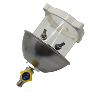 Clear bowl with Contacts & Heatshield SWK2000/10 - 30995-02