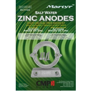 Volvo Anode Kit 290 Duo Prop Zinc