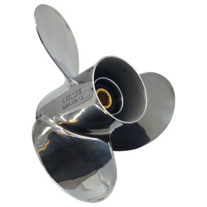 Volvo Penta SP Drive Long Shaft Titan 3 Stainless Steel LH Propellers - 15-5/8" Diameter 15" Pitch