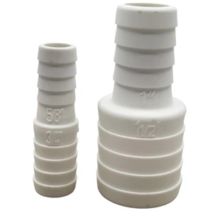 1" x 3/4" White Hose Joiner Reducer - TD45887