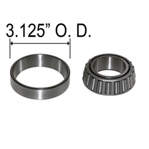 Roller Bearing, Tapered for Mercury 40-300HP Force 75-90 Generation II 1996-2011 Honda 75-90
