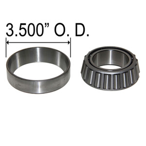 Forward Tapered Roller Bearing for Mercury 135-225HP 2.0 2.4 2.5L 150/200 Electronic Fuel Inj 200/225XS High Performance