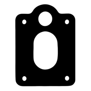 End Cap/Riser Gasket for Chrysler LM318 M340 M360 with Log Style 1 Hole