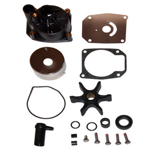 Water Pump Kit with Housing for Johnson & Evinrude 55-75HP Wedge Key