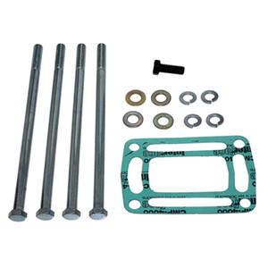 Exhaust Elbow Mounting Kit for OMC/Volvo V6&V8 with Center Riser 8" Long Bolts 1994-Up