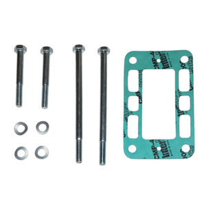 Exhaust Elbow Mounting Kit for Volvo AQ Series V6 V8 with 2 Long 2Short Bolts1993&Below